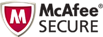 Regularly checked by McAfee for Vulnerabilities 